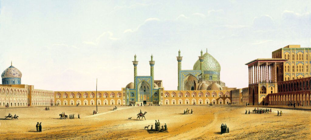 Naqsh-e_Jahan_Square_by_Pascal_Coste_1_Ver2